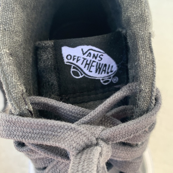 Vans Sk8-Hi Gray Overwashed Sneakers - Picture 9 of 11